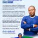 Adekanmbi Congratulates Fearless Mayor Isaac Brown on Birthday, Describes Him as a Mentor to Young Professionals