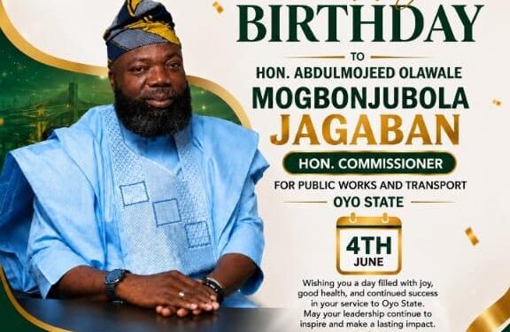 Oyo Lawmaker, Ilumoka Celebrates Commissioner For Public Works, Mogbonjubola Jagaban On Birthday