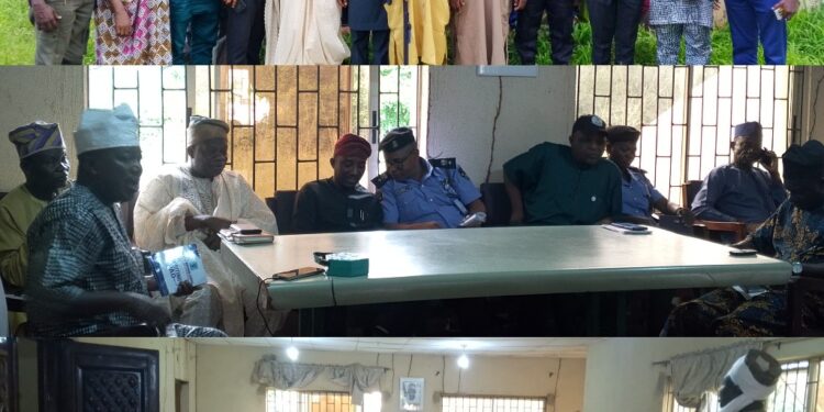 *HON. OLUSOLA ADELEKE CONVENES EMERGENCY SECURITY MEETING TO STRENGTHEN PEACE AND SAFETY IN IBARAPA CENTRAL.*