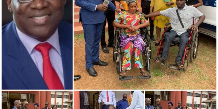 *From Promise to Action: Debo Akande Fulfils Promise, Donates Wheelchair to Physically Challenged Woman*