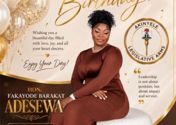 Akinyele LG Councillors Celebrate Hon. Fakayode Adesewa Barakat on Her Birthday, Recognizing Her Remarkable Leadership and Development Efforts