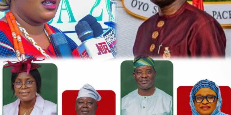 Princess Abeo Nurudeen Congratulates Oyo-Born Barr. Idowu Oyeleke on Confirmation as Commissioner, Celebrates New Oyo Exco Members
