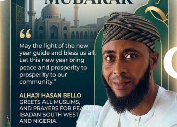 Alhaji Hasan Bello Greets Muslims on Hijrah 1448 AH, Prays for Peace in Ibadan South West