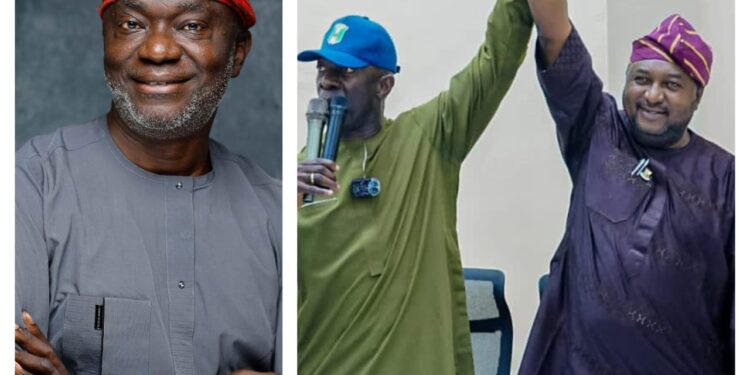 OYO 2027: Abiodun Òní Congratulates Open Salawu on Emergence as Oyo APM Deputy Governorship Candidate
