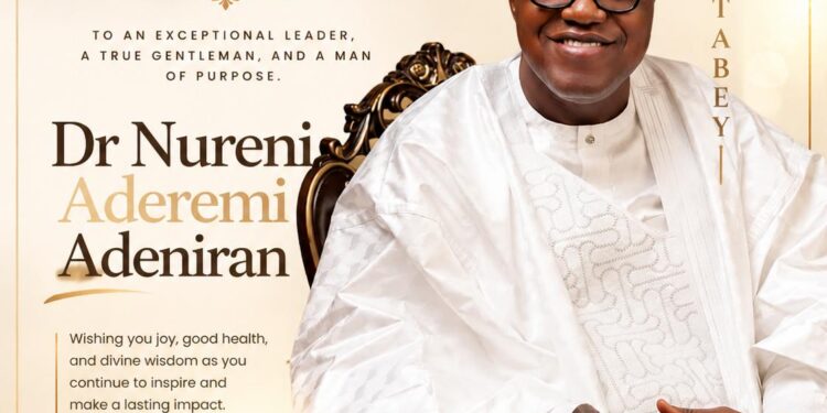 Street Circle Foundation has felicitated with, Oyo SUBEB Boss, Dr Nureni Aderemi Adeniran on his birthday.
