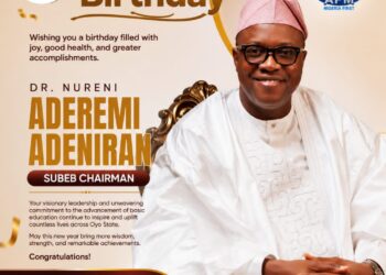 IBSWLG Chairman Akande Celebrates Dr. Nureni Adeniran at 64, Praises His Decades of Service and Impact