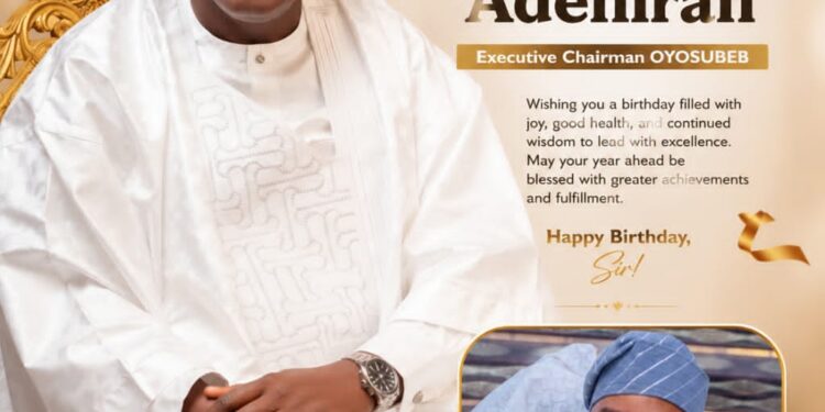 Dr. Akin Fagbemi Hails Educationist Dr. Nureni Adeniran on 64th Birthday