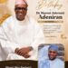 Dr. Akin Fagbemi Hails Educationist Dr. Nureni Adeniran on 64th Birthday
