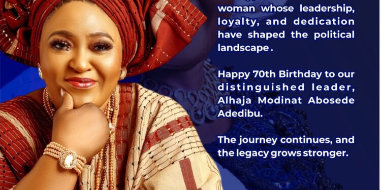 IBSWLG Ward 09 Councillorship Leading, Adeniji Oladapo Samuel Celebrates Alhaja Modinat Abosede Adedibu at 70th