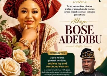 Hon. Abiodun Adekunle Isola Baruwa Celebrates Alhaja Bose Adedibu on Her Birthday