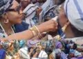 [VIDEOS] Cheers At Mapo Hall As Aduke and Abeo Resolve Long-Standing Iyaloja Dispute