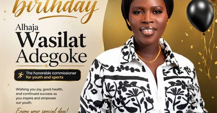 *Wale Canada Celebrates Wife, Oyo Youth and Sports Commissioner, Hon. Alhaja Wasilat Adegoke, on Her Birthday*