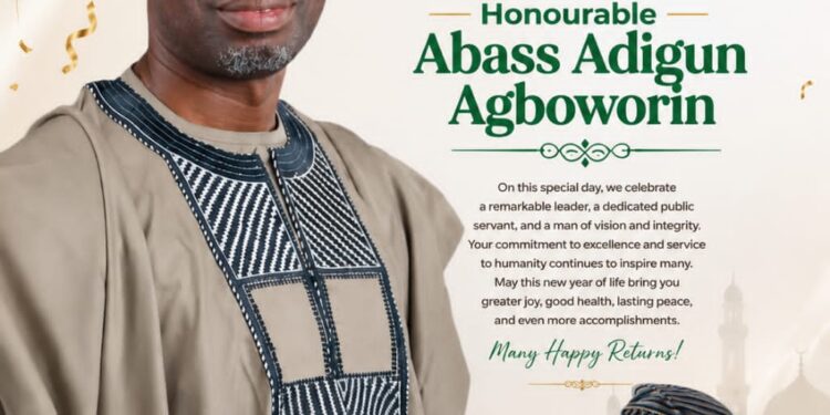 IBSWLG Chairmanship Aspirant, Alhaji Hassan Bello Felicitates Hon. Abass Adigun Agboworin