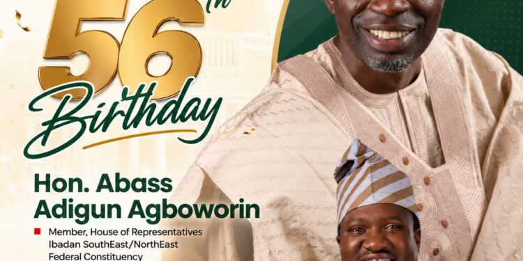Engr. Kolawole Sheu Adedeji KSA Celebrates Hon. Abass Adigun Agboworin on 56th Birthday