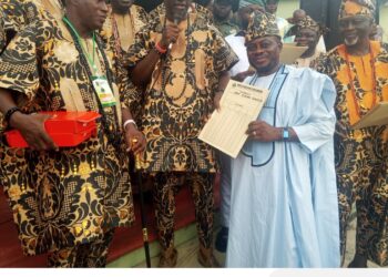 Hon Sanda Sikiru Oyedele Inducted into Egbe Omo Ajorosun, Pledges Commitment to Preserving Ibadan Heritage
