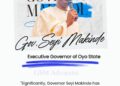 Makinde’s Twin Roadmaps, Key Policies Have ‘Etched Oyo on a Sound Footpath’ — GSM Advocates
