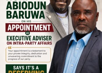 BGI Congratulates Hon. Abiodun Baruwa on Appointment, Says It’s a Deserving Honour