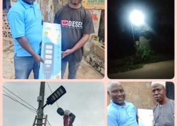 IBSWLG Councillor Hon. Ganiyu Adebayo Lights Up Ward 10, Hails Hon. Kehinde Akande’s Impactful Leadership