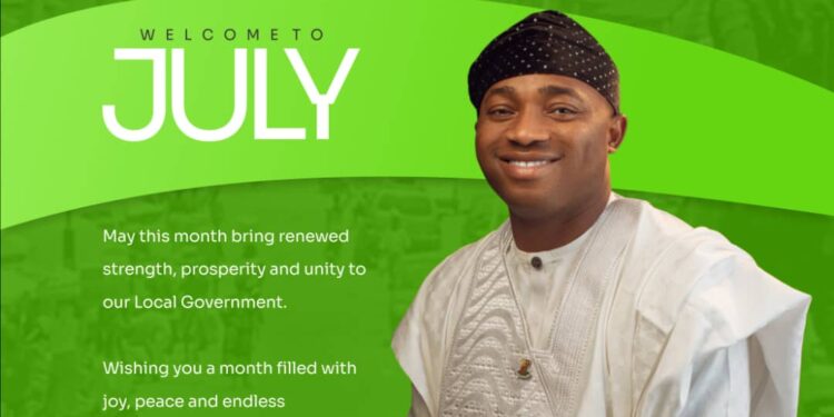 July: Olufade Greets Ibadan North Residents On New Month, Assures Sustained Grassroots Development