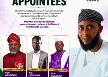 July: Olufade Greets Ibadan North Residents On New Month, Assures Sustained Grassroots Development