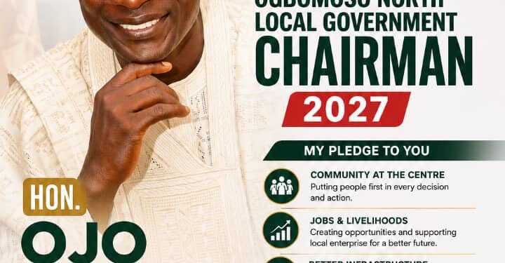 Ojo Oladele Declares for Ogbomoso North APM Chairmanship