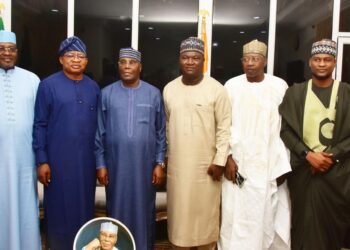 *Oyo ADC Governorship Candidate Adegoke Joins Counterparts To Visit Atiku, Reaffirm Commitment To Party’s Growth*