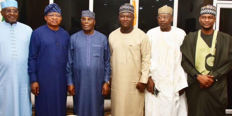 *Oyo ADC Governorship Candidate Adegoke Joins Counterparts To Visit Atiku, Reaffirm Commitment To Party’s Growth*