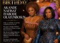 Mogaji Azeez Bashiru Akande Celebrates Senior Sister, Mrs. Nafisat Iyabode Olatunbosun, on Her Birthday