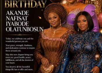 Mogaji Azeez Bashiru Akande Celebrates Senior Sister, Mrs. Nafisat Iyabode Olatunbosun, on Her Birthday