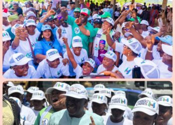 Oluyole Chairmanship Aspirant Hon. Akin Ajao Applauds Massive Turnout for APM Gubernatorial Candidate Bimbo Adekanmbi in Oluyole