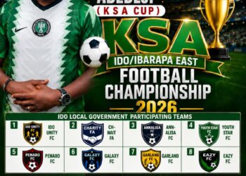 KSA IDO/IBARAPA EAST FOOTBALL COMPETITION 2026 KICKS OFF JULY 4