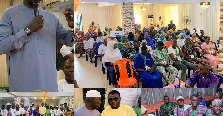 IBSWLG Chairman, Hon. Kehinde Akande, Visits Bode Market Fire Scene, Sympathises with Herbs Sellers, Pledges Government Support