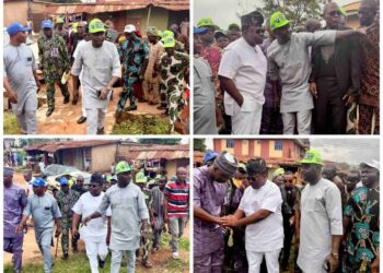 *APM Senatorial Candidate, Ajadi, Police Authority Inspect Hon Waheed Akintayo’s Ongoing Police Station Project In Oluyole*