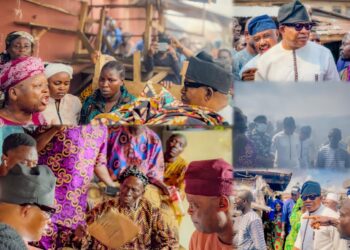 Adegoke’s Visit Brings Relief to Victims of Bode Market Fire Disaster in Ibadan