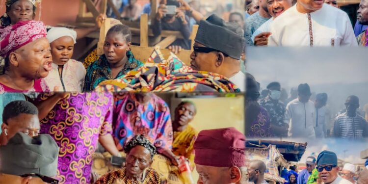 Adegoke’s Visit Brings Relief to Victims of Bode Market Fire Disaster in Ibadan