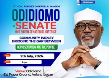 Odidiomo Unveils Oyo South Senate Ambition In Anfaani