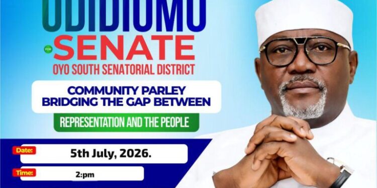 Odidiomo Unveils Oyo South Senate Ambition In Anfaani