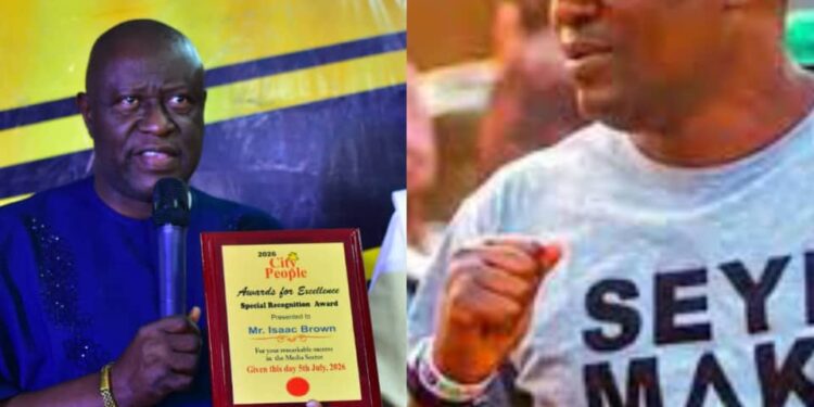 ’You’re a Media Icon, Not a Local Champion’ — Makinde’s Ally, Famojuro Celebrates Isaac Brown Over City People Special Recognition Award