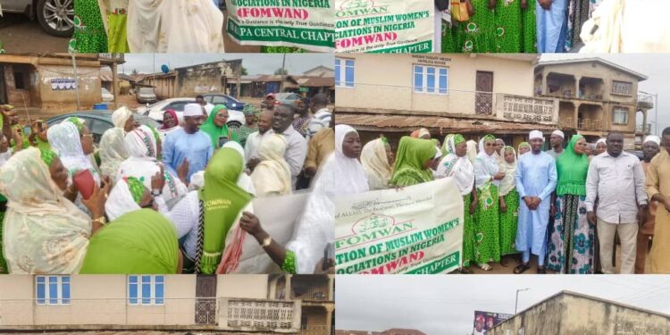 *Sola Adeleke Reaffirms Support for Community Development as FOMWAN Marks 40 Years of Impact.*