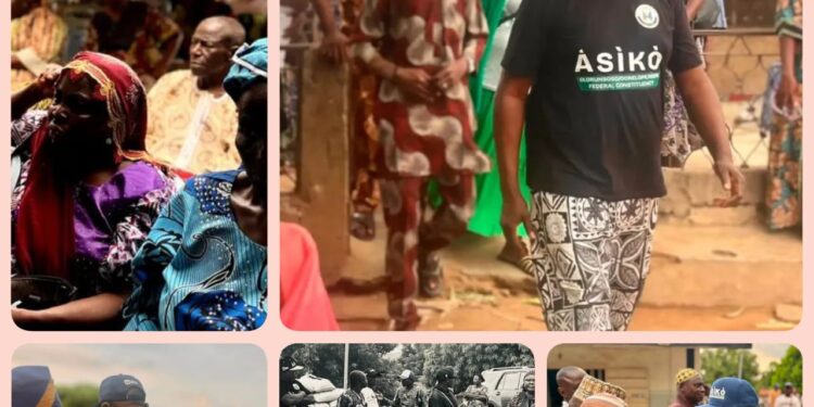 Hon. Abidoun Oni Okunrin Jeje (Asiko), the APM candidate for Old Irepo, visited Oorelope Local Government on July 1st and 2nd, 2026.