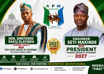 APM House of Assembly Candidate, Hon. Rafiu Omotoso (Omor), Commends Governor Seyi Makinde on Oganla Road Rehabilitation