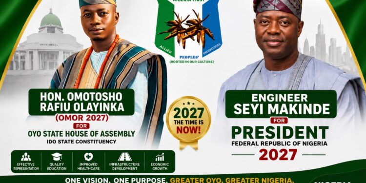 APM House of Assembly Candidate, Hon. Rafiu Omotoso (Omor), Commends Governor Seyi Makinde on Oganla Road Rehabilitation