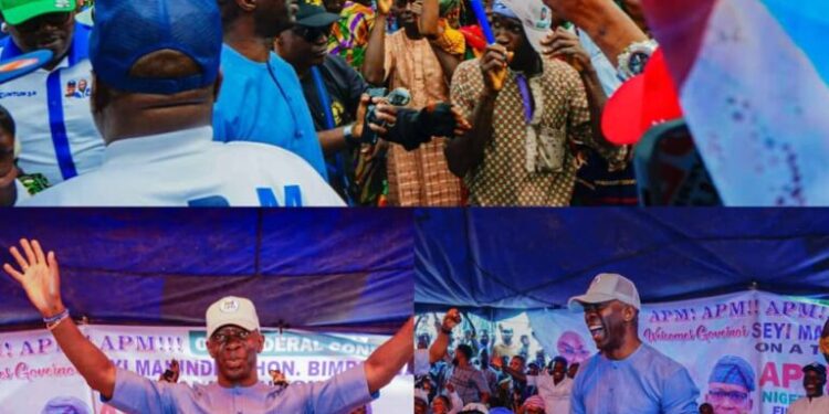 Oyo Federal Constituency backs Hon. Bimbo Adekanmbi for Governorship, supports his vision for Oyo State and 2027 victory.