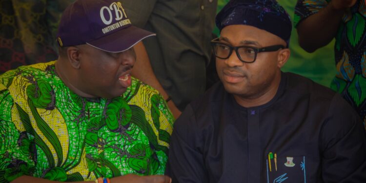 Birthday: Ibadan North Council Chairman, Olufade, Felicitates Chief Benedict Akika