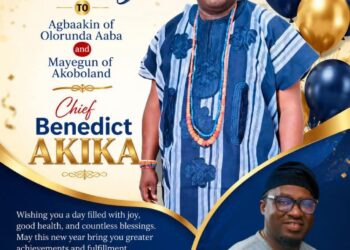 Hon. Kolawole Sheu Adedeji KSA Celebrates Benedict Akika on Birthday Anniversary