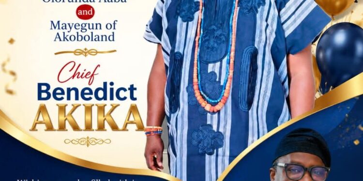 Hon. Kolawole Sheu Adedeji KSA Celebrates Benedict Akika on Birthday Anniversary