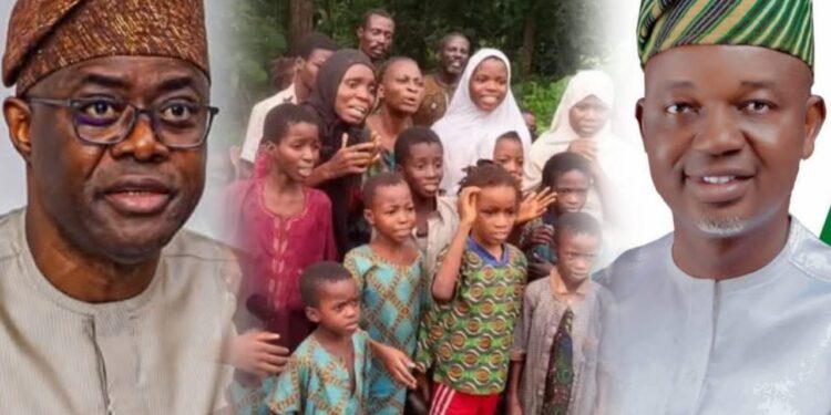 *DR. KOLAPO TEMITOPE GLORIOUS COMMENDS GOVERNOR SEYI MAKINDE AS ABDUCTED PUPILS AND TEACHERS REUNITE WITH THEIR FAMILIES*