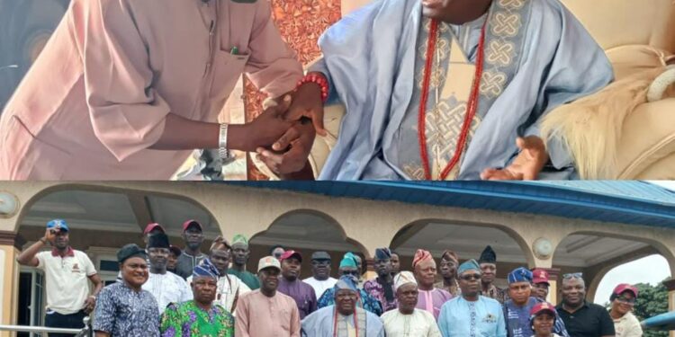 OKERE OF SAKI OBA KHALID OYENIYI OLABISI COMMENDS GOV MAKINDE FOR APPROVING CONTRIBUTORY PENSION SCHEME