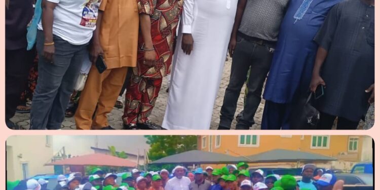 IDO LG APM EXECUTIVES PAY STRATEGIC VISITATION TO OYO SOUTH SENATORIAL CANDIDATE, HON. ADEDEJI STANLEY OLAJIDE