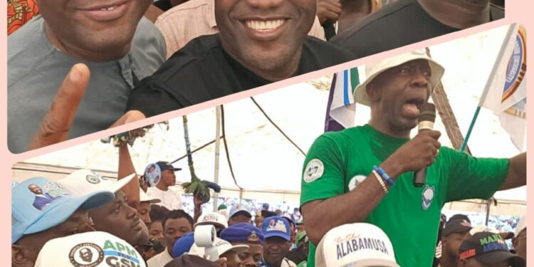 Thank-You-Tour: LGSPB Boss, Hon. Ige Appreciates Party Leaders, Members for Coming Out Enmass to Welcome APM Gubernatorial Candidate, Adekanmbi
